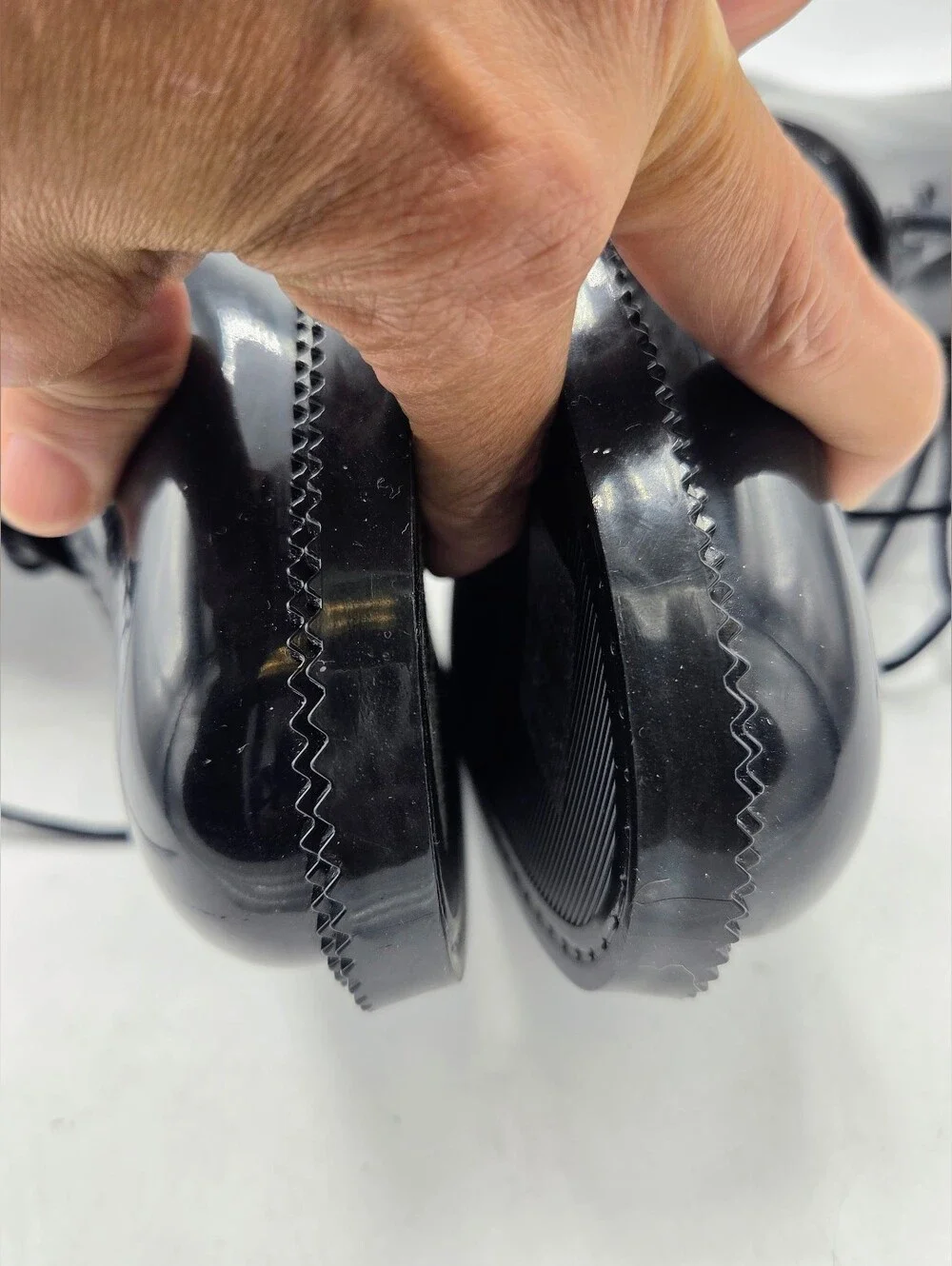 Melissa black rubber